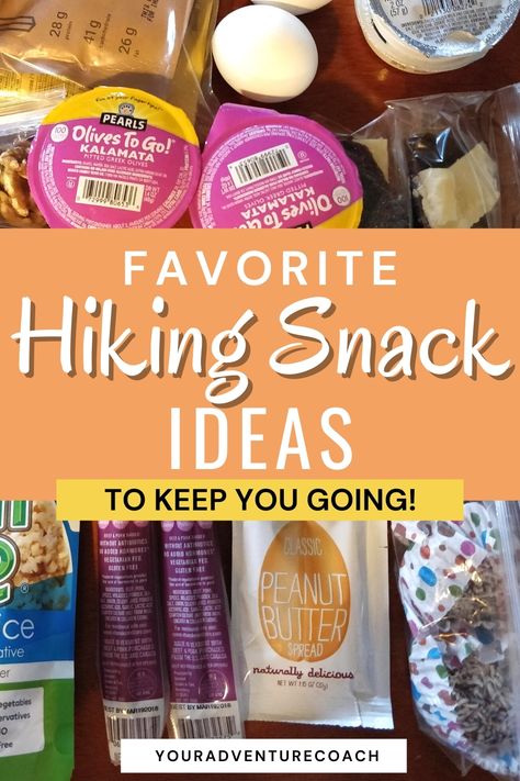 Backpacking Breakfast Ideas No Cook, Nut Free Hiking Snacks, Healthy Backpacking Food, Backpacking Food Ideas Meal Planning, Easy Hiking Food, High Protein Hiking Snacks, Backpacking Snacks Hiking, Trail Snacks Hiking, Healthy Backpacking Snacks