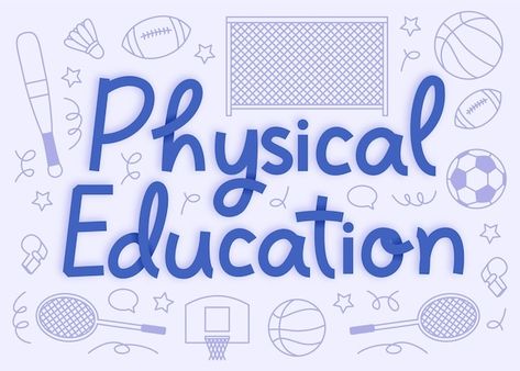 Physical Education Lettering, Physical Education Background Design Aesthetic, Physical Education Aesthetic Wallpaper, Physical Education Wallpaper, Background For Physical Education, Physical Education Background Design, Physical Education Aesthetic, Physical Education Design, Physical Education Project Cover Page