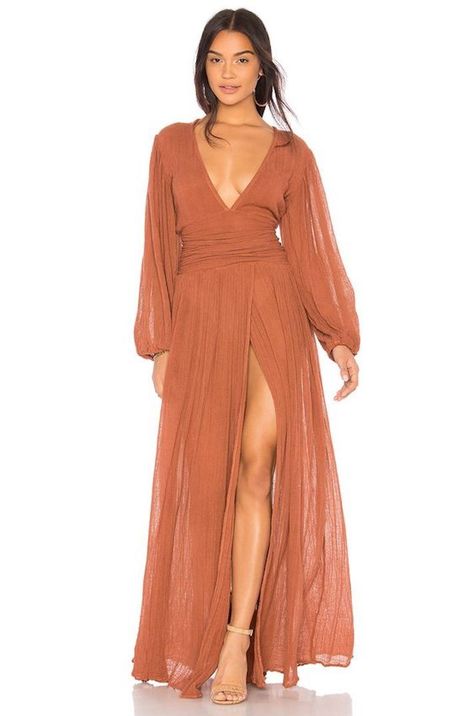 Boho Braidsmaid Dresses, Formal Boho Dress, Baecation Outfits, Bohemian Dress Formal, Boho Bridesmaid Dresses, Boho Bridesmaid Dress, Boho Bridesmaids, Orange Long Sleeve Dress, Red Ruched Dress