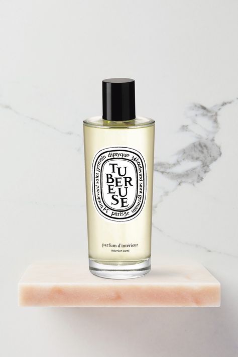 DIPTYQUE ROOM SPRAY TUBÉREUSE. #diptyque # American Express Logo, Mastercard Logo, Ladies Room, Confined Space, Room Spray, Spray, Fragrance, Curtains, Candles