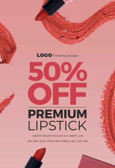 Fashion Color Gradient Lipstick Makeup Promotion Instagram Story#pikbest#Templates#Poster Lipstick Advertisement Poster, Makeup Promotion Ideas, Makeup Design Poster, Makeup Advertisement Poster, Gradient Lipstick, Makeup Advertisement, Makeup Social, Lipstick Sale, Skin Quotes