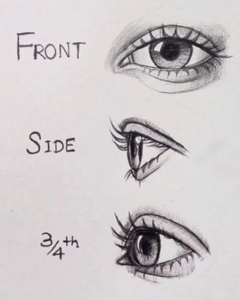 Easy Creative Ideas on Instagram: "Drawing tips & tricks ✍️ Credit: @vk_artbox" Drawing Techniques Eyes, Cute Eyes To Draw, Realistic Eye Drawing Step By Step, Easy Eyes To Draw, Gsce Art Ideas, Easy To Draw Eyes, Simple Drawing Ideas Easy Step By Step, How Draw Eyes, How To Draw Realistic Eyes