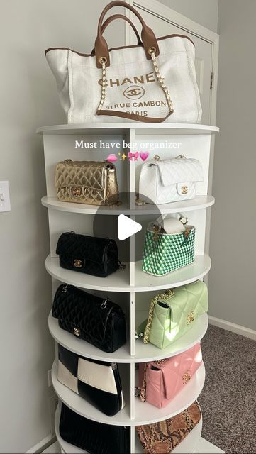 Jess on Instagram: "Do you love handbags?👛🎀  I absolutely do!!! And I have quite the collection 🤭🫣 thank you @temu for sending me this organizer!!  I saw comments saying to try out either handbags or perfumes and I decided to give it a try and I love it !!😍  Get ready for @temu deals! Click LINK or 🔍【dnu9354】on Temu app to get! #temu #handbags #bagcollection #luxury #luxurybag #organizewithme #getreadywithme #pinterest #aesthetic #softgirlaesthetic #softgirl #pinkaesthetic #thatgirlaesthetic #beauty #viralmakeup #girlessentials #makeup #pinterestinspired #prettymakeup #itgirl #trending #beautyfavorites #diorbeauty #chanelbeauty #prettypackaging #beautyobsessed #newmakeup #girlyaesthetic #beautyfavorites #thatgirl #pinkmakeup" How To Display Handbags, Displaying Purses, Handbag Display Ideas, Display Handbags, Display Purses, Handbag Displays, Purse Display, Handbag Display, Softgirl Aesthetic