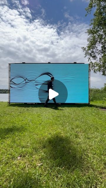 Roelof Knol on Instagram: "ripples 2024  interactive installation, 6x3 meter exhibited at @amsterdamopenair festival curated by @nxtmuseum . . . . . #digitalart #interactiveinstallation #realtime #ripples #mixedreality #madewithunity #creativecoding #ledart #newmediaart #creativecodeart #lightinstallation #newmediaartists #vfxartist #roelofknol #creativetechnology #codeart #interactiveart #ledmapping" Projection Art, Interactive Projection, Interactive Lighting, Interactive Art Installation, New Media Art, Interactive Installation, Interactive Art, Graduation Project, Code Art