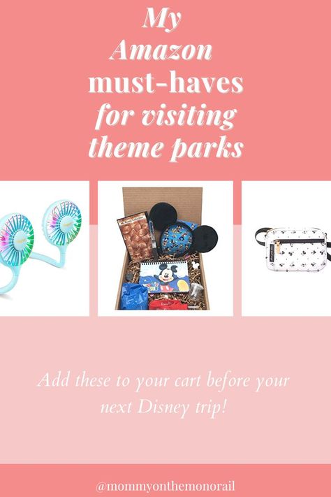 Disney Must Haves, Disney Park, Must Have Items, Disney Trips, Shopping Trip, Theme Park, Packing List, Must Haves, Minnie Mouse