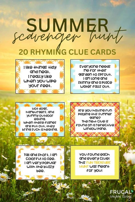 Farm Scavenger Hunt For Kids, Scavenger Hunt Clues For Adults Indoor, Treasure Hunt Clues For Kids Outdoor, Pool Scavenger Hunt, Home Scavenger Hunt Clues, Scavenger Hunt Clues For Teens, Treasure Hunt Clues For Adults, Scavenger Hunt Ideas For Kids Outdoor, Kids Scavenger Hunt Outdoor