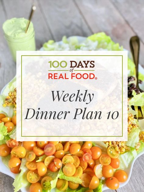 Real Food Dinner Plan: Week 10 Meatball Side Dishes, Food Dinner Recipes, Dinner Planning Weekly, Real Food Dinner, Traditional Greek Salad, 100 Days Of Real Food, Meals Dinner, Whole Wheat Pizza, Rice Side Dishes