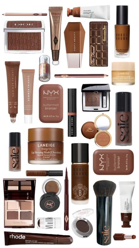 makeup inspiration #makeup #makeupinspo #fenty #nyx #milkmakeup #charlottetilbury #dior #saie #abh #anastasiabeverlyhills #rhode Minimal Makeup Collection, Inspired Makeup Looks, Makeup Pallettes, General Ideas, Minimal Makeup, Laneige Lip Sleeping Mask, Coffee Girl, Inspired Makeup, Dior Makeup