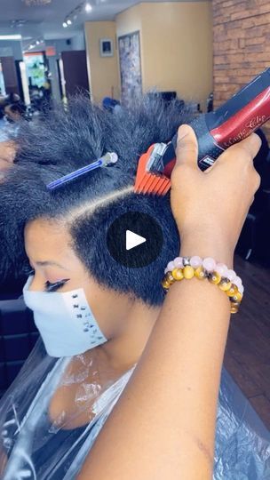 Cute Mohawk Hairstyles Black Women, Mohawk Hairstyles For Black Women Short, Short Mohawk Fade For Black Women, Undercut Red Hair, Soft Mohawk Women, Fade Haircut Women Natural Hair Short Cuts Mohawk Hairstyles Women, Short Pixie Mohawk Black Women, Mowhak Hairstyle Black Women, Mullet Mohawk Women