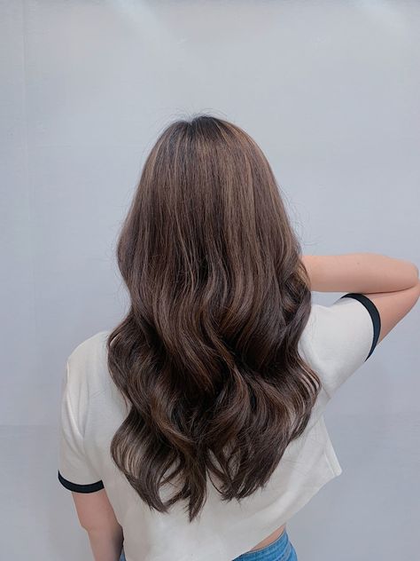 Hazel Brown Hair Highlights, Asian Hair Colour, Medium Brown Hair With Highlights, Balayage Hair Colour, Asian Balayage, Classy Hair, Hair Color Asian, Reddish Brown Hair, Haircut Inspo