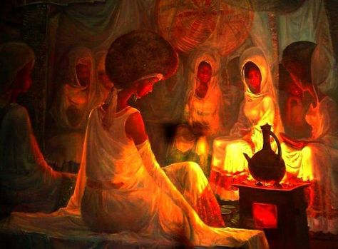 Blackness Ethiopian Coffee Ceremony Art, Cultural Paintings, Ethiopian Coffee Ceremony, Coffee Ceremony, Ethiopian Art, Ethiopian Coffee, Africa Photography, Coffee Ritual, Painting Competition