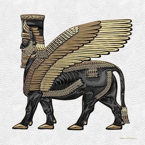 Ancient Persian Art, Persian Tattoo, Persian Warrior, Winged Lion, Leather Artist, Ancient Sumerian, Ancient Persia, Ancient Near East, Ancient Mesopotamia