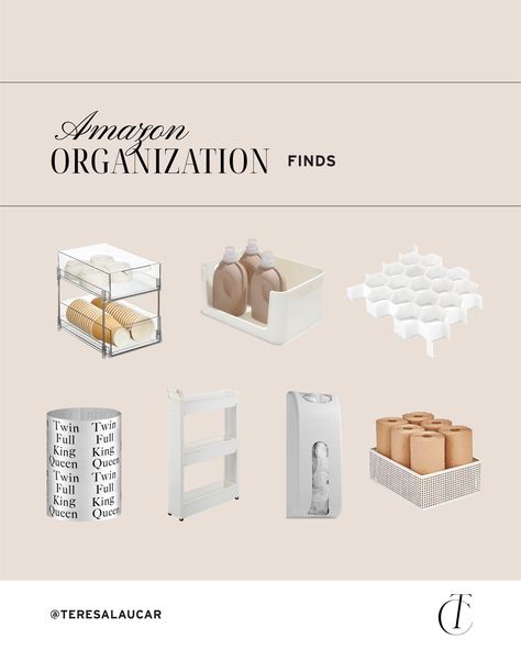 Amazon Organization, Sheet Organizer, Organized Bathroom, Organized Closet, Closet Hacks, Organized Kitchen, Organization Board, Best Sheets, Dorm Room Inspiration