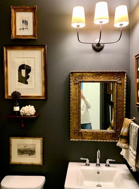 Powder Room Mirror Ideas, Powder Room Vanities, Luxury Powder Room, Room Mirror Ideas, Fixer Upper Living Room, Cindy Hattersley, Powder Room Mirror, Luxury Powder, Powder Room Remodel