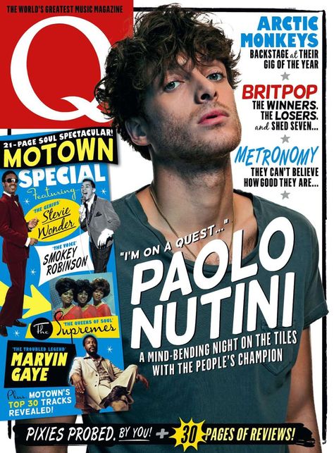 Q 337 Paulo Nutini, Q Magazine, Professor Green, Paolo Nutini, Winners And Losers, Rolling Stones Magazine, High Hopes, Robert Plant, Music Magazines