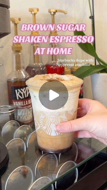 How To Make A Shaken Espresso, How To Make Brown Sugar Shaken Espresso, Chobani Coffee Creamer Recipe, Double Espresso Chiaro Recipe, Brown Shaken Espresso Starbucks, Brown Sugar Shaken Espresso Starbucks, Brown Sugar Shaken Espresso Recipe, Starbucks Brown Sugar Shaken Espresso, Shaken Espresso At Home