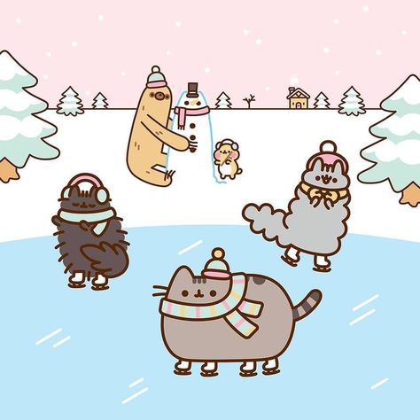 Hello Kitty and Friends | ARTBOX Cafe on Instagram: "You may have guessed from our little teaser, but we can now officially reveal that @Pusheen is transforming her Snack Parlour at ARTBOX Cafe into an amazing Winter Wonderland!! ❄💕 Get ready for Saturday 9th November, when we reopen with cosy winter decor, a new menu of sweet treats, even more exclusive goodies from @ThePusheenShop in the USA, and a sparkly winter themed ARTBOX Cafe exclusive enamel pin! 😻💖⛄ #pusheen #artboxcafe #pusheenartb Artbox Cafe, Pusheen Christmas, Pusheen Stormy, Pusheen Love, Christmas Wallpaper Iphone Cute, Pusheen Cute, Custom Ipad, Kawaii Christmas, Pusheen Cat