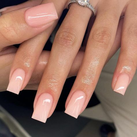 PRICES MAY VARY. 【🤗Daily Essential Nails Press on Colors】Available in more than 10 spring summer pure colors beautiful shades,these light pink square fake nails is a super great neutral that works with tons of different skin tones.You will definitely enjoy your DIY salon perfect press on nails manicure at home. 【🤗Professional Glue on Nails Square】Xcreando is committed to producing upgrade medium nails designed to mani-lovers.The formula of our medium gel short nails is long-lasting and water-p Elegant Acrylic Nails Medium Length, Short Nail One Color, Classic Light Pink Nails, No Color Acrylic Nails, Builder Gel Nails Square, Plain Light Nails, Extra Small Acrylic Nails, Natural Pink Acrylic Nails Short Square, Milky Pink Nails Acrylic Short