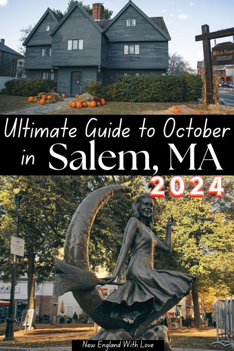 🍁 Unveil Salem's Spooky Charm! Discover the top must-do activities in Salem this October. From witch trials history tours to eerie night walks, embrace the bewitching spirit of the season. Tap into Salem's magic with our guide to the best attractions, local haunts, and autumn festivities! 🎃 #SalemInOctober #SpookySalem #TravelMagic Salem Road Trip, Salem Trip Bucket Lists, Salem Day Trip, Salem Travel Guide, Halloween In Salem Massachusetts, Things To Do In Salem Massachusetts In October, What To Do In Salem Ma In October, Trip To Salem In October, Top Things To Do In Salem Ma