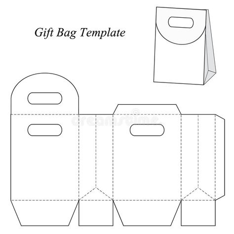 Hamparan Kotak Pembungkusan, Cute Box Template, Suitcase Template, Box With Lid Template, Paper Bag Template, Gift Bag Design, Box Templates Printable Free, Diy Gift Bag, Candy Box Template