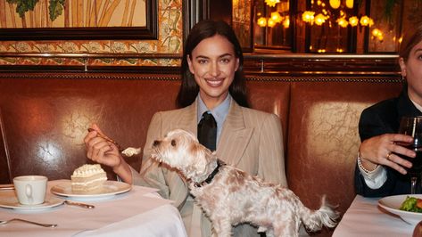 Just One Thing: A Gucci Blazer Is the Single Item That’ll Put Your Outfit Over the Top | Vogue Irina Shayk Vogue, Gucci Blazer, Cass Bird, Blue Oxford Shirt, Cut Blazer, Gucci Jacket, Tabitha Simmons, Vogue Us, Eyes On The Prize