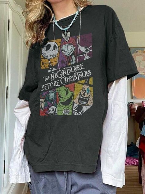 Vintage The Nightmare Before Christmas shirt, Jack and Sally Oogie Boogie Lock Shock Barrel shirt, Disney halloween shirt Check more at https://jerryclothing.com/product/vintage-the-nightmare-before-christmas-shirt-jack-and-sally-oogie-boogie-lock-shock-barrel-shirt-disney-halloween-shirt/ Outfits Inspired By Nightmare Before Christmas, Nightmare Before Christmas Shirt Ideas, Oogy Boogie, Nightmare Before Christmas Outfits, Lock Nightmare Before Christmas, Disneyland Fits, Long Sleeve Under Shirt, Halloween Core, Nightmare Before Christmas Shirt