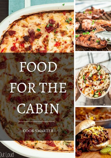 Air Bnb Meal Ideas, Air Bnb Food Ideas, Air Bnb Dinner Ideas, Airbnb Food Ideas, Cabin Food Ideas, Bbq Grilled Chicken Recipes, Vacation Recipes, Cabin Food, Camping Dinners