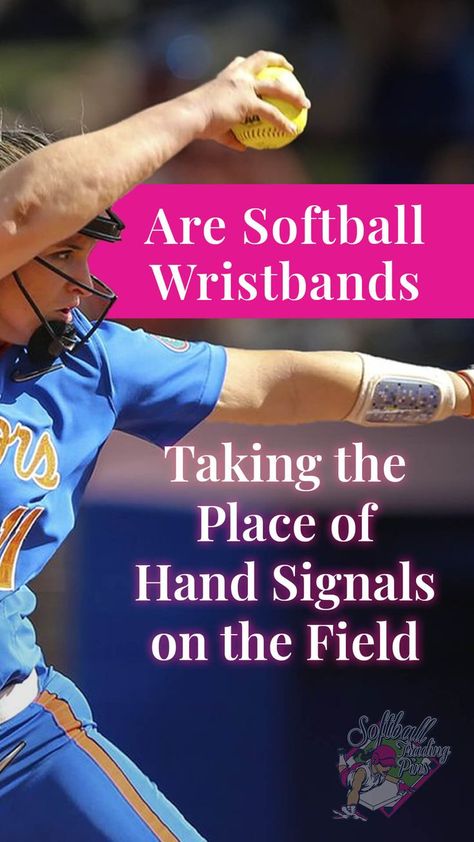 Are Softball Wristbands Taking the Place of Hand Signals on the Field? Excel Ideas, Softball Tips, Baseball Lineup, Softball Teams, Travel Ball, Wristband Template, Softball Coach, Hand Signals, Softball Gloves