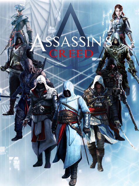 All assassins All Assassins, Assassins Creed Funny, Assassins Creed Series, Assassin’s Creed, Assassins Creed, Samurai Gear, Video Games, The Darkest