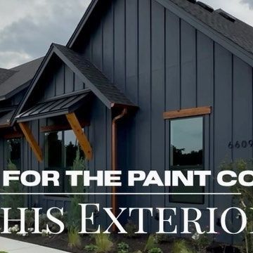 Aylin Mendiola on Instagram: "The most asked question this week- “What is the Exterior Color?” Cyberspace by @sherwinwilliams Ready to start your home buying process? 🏠 To start simply click the link in bio & schedule a call 📞 or Send me an email at aylintheagent@gmail.com For more content like this follow @aylintheagent If you are thinking of moving to DFW TEXAS or it’s neighboring cities contact me by scheduling a call with me (LINK IN BIO) First time homebuyers? Let’s set up a free con Cyberspace Exterior Paint, She Shed Exterior, Trending Paint Colors, Exterior House Color, Exterior Paint Color, Business Colors, House Color, Home Buying Process, Buying Process