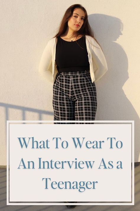 As a teenager, job interviews can be both exciting and nerve-wracking. You want to make a great first impression and stand out amongst the other candidates. One of the easiest ways to do this is by dressing appropriately for the occasion. So here are some outfit ideas that are sure to make you stand out from the competition and leave a lasting impression on any interviewer! Interview Outfit Teenage, First Interview Outfit, Outfits For Interviews, Teenager Jobs, Outfits For Interview, What To Wear To An Interview, Job Interview Outfit, What Not To Wear, Job Clothes