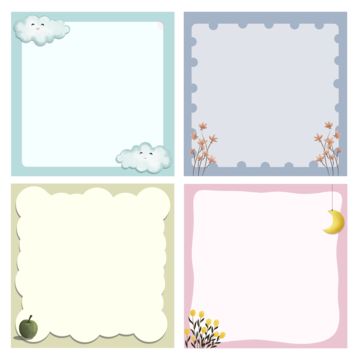 Cute Sticky Notes Printable, Printable Sticky Notes Templates, Post It Template, Cute Memo Paper, Sticky Note Printable, Sticky Notes Design, Sticky Notes Template, Cute Post It Notes, Sticky Notes Ideas