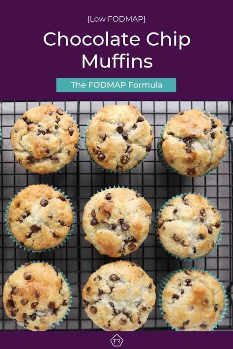 Lowfod Map Breakfast Recipes, Easy Low Fodmap Breakfast, Low Fodmap Deserts, Ibs Meals, Fodmap Sweets, Lowfod Map, Low Fodmap Chocolate, Glutenfree Muffins, Low Food Map Diet