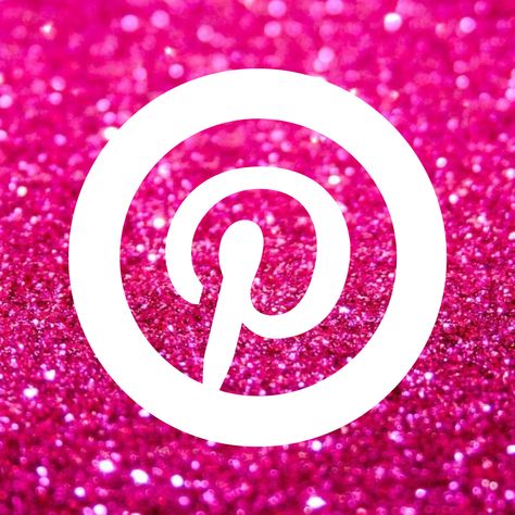 Pink Iphone App Icons Photos, Y2k Phone Icon, Barbie App Icons, Pink Pinterest Icon, Aesthetic Pink Glitter, Icon For Iphone, Iphone Background Glitter, Pink Y2k Aesthetic, Barbie Phone