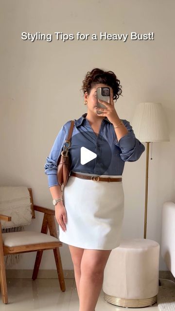 Outfit For Heavy Bust, Outfits For Heavy Bust, Heavy Bust Outfit Ideas, Heavy Bust Outfit, Wearing Vs Styling Outfits, Make Outfits, Office Outfits Women Casual, Being A Girl, Dressing Ideas