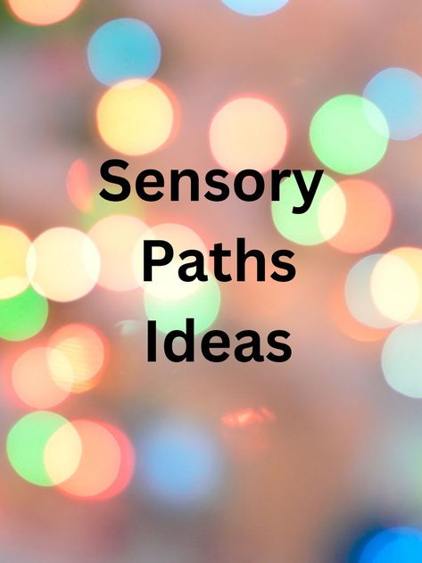 Sensory Pathways In School, Sensory Walking Path In School, Sensory Hallway, Sensory Trail, Reflexology Path, Sensory Pathways, Sensory Path, Behavior Tips, Walk Idea