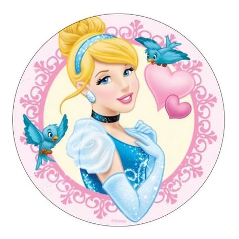 Cinderella Cake Topper, Cinderella Cake, Cake Topper, Cinderella, Cake, Disney, Pink, Blue