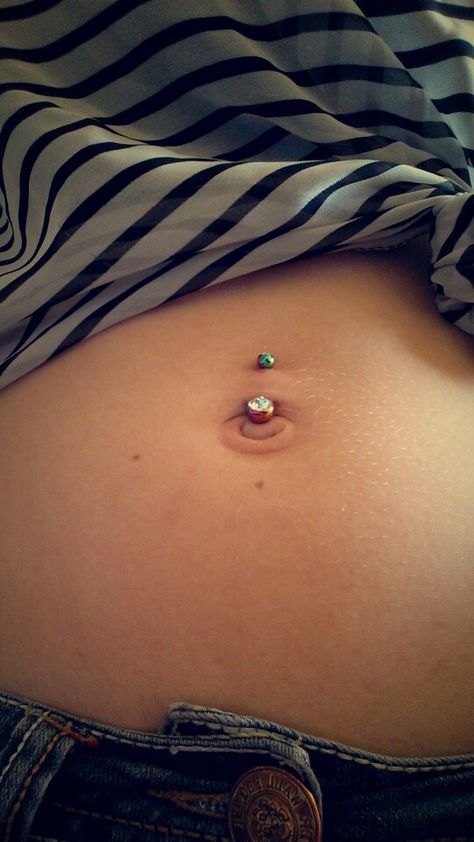 Got my belly button pierced yesterday :) #bellybuttonpiercing Outie Belly Button Model, Belly Button Piercing Outtie Belly Button, Bottom Belly Button Piercing Only, Belly Button Piercing Outtie, Belly Button Piercing On An Outie, Outie Belly Piercing, Outie Belly Button, Bellybutton Piercings, Button Piercing