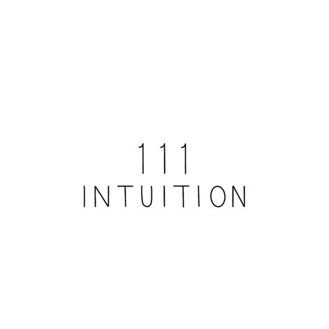 Intuition Tattoo Ideas, Intuition Symbol, Intuition Tattoo, 111 Tattoo Ideas, 111 Tattoo, Front Thigh Tattoos, 111 Intuition, Tattoo Letras, Beautiful Tattoo Designs