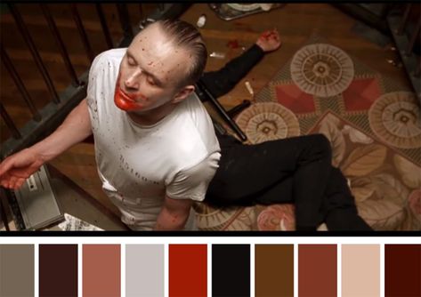 50 Iconic Films and Their Color Palettes Color In Film, Movie Color Palette, Famous Movie Scenes, Steve Zissou, Silence Of The Lambs, Movie Screenshots, Cinema Colours, The Truman Show, Photographic Film