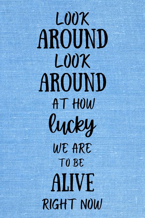 Day 2– Look around, look around at how lucky we are to be alive right now –That would be enough Look Around At How Lucky We Are Hamilton, That Would Be Enough Hamilton, Right Now Song, Hamilton Quotes, Notion Templates, The North Face Logo, Retail Logos, Broadway, The North Face