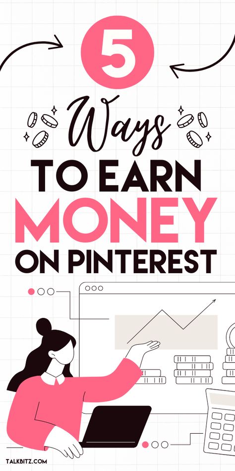 In this blog post, you'll discover 5 beginner-friendly ways to turn your pins into profits on Pinterest. Learn how to monetize your favorite platform and start earning money from your pins today! #PinterestMoney #EarnFromPins #earnmoney Read this! How To Earn On Pinterest, How To Monetize Pinterest, How To Earn Money On Pinterest, Skills To Learn To Make Money, How To Make Money On Pinterest, Monetizing Pinterest, Pinterest Monetization, Monetize Pinterest, Earn Easy Money