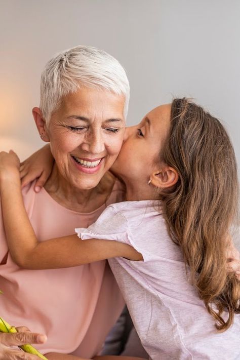 maternal grandmother hugging her grandchild Grandma Grandson Photoshoot, Grandma And Granddaughter Photoshoot, Cookie Photoshoot, Grandmother Photography, Soulmate Equation, Grandmother Portrait, Grandma And Granddaughter, Grandmother And Granddaughter, Fancy Cosmetics