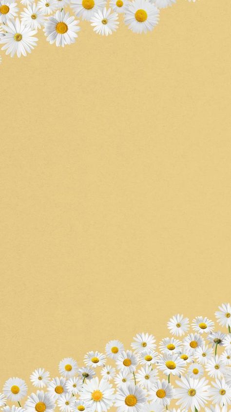 Flowers Background For Editing, Frame Border Design Aesthetic Pastel, Ozadja Za Telefon, Yellow Frame Background, Border Iphone Wallpaper, Yellow Daisy Wallpaper, Yellow Background Wallpapers, Yellow Border Design, Pastel Yellow Aesthetic Wallpaper