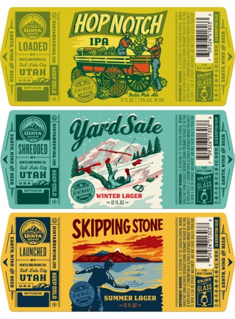 Retro Beer Design, Ipa Beer Design, Beer Package Design, Beer Can Label Design, Beer Can Label, Beer Label Illustration, Beer Label Art, Craft Beer Label Design, Beverage Label