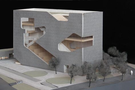 Steven Holl Architecture, Library Interior Design, Fasad Design, Ground Design, Decorative Blocks, Architects Studio, Library Interior, Steven Holl, Autocad Blocks