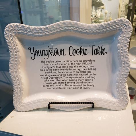 Youngstown Cookie Table, Cookie Table Wedding, Wedding Cookie Table, Wedding Cookie, Cookie Table, Wedding Cookies, Wedding Cakes, Decorative Tray, Jordan