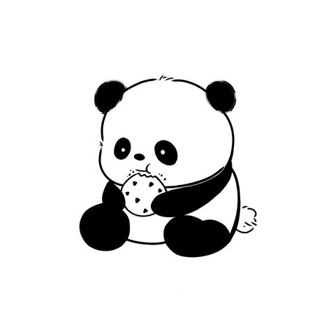 Day 03 of Drawing Cute Animals Drawing a Panda #panda #art #draw #cute Aesthetic Panda Drawing, Cute Panda Sketch, Cute Drawings Panda, Cute Panda Drawing Doodles, Panda Cute Drawing, Panda Art Cute, Panda Doodle, Panda Drawings, Panda Icon