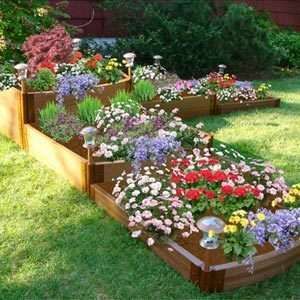 10 Small Flower Garden Ideas to Build a Serene Backyard Retreat Small Flower Gardens, Raised Garden Bed Kits, Raised Flower Beds, Building A Raised Garden, Diy Raised Garden, Garden Wallpaper, Garden Bed, Flower Bed, Wooden Garden