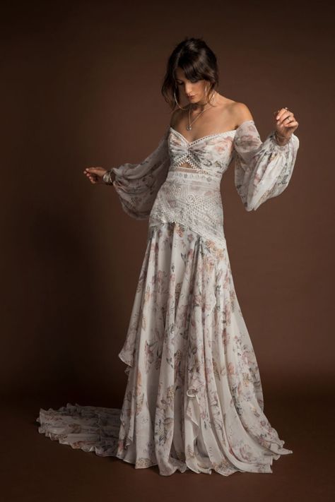 Rue De Seine Wedding Dress, Fest Outfits, Mode Hippie, Wild Heart, Bohemian Wedding Dress, Bohemian Wedding Dresses, فستان سهرة, Beauty Dress, Hippie Chic